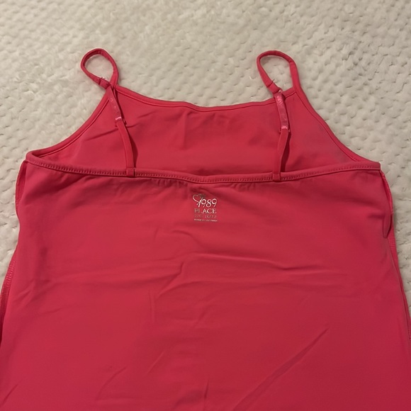 Children’s Place - Pink Cami with Built-In Shelf Bra - Picture 5 of 6